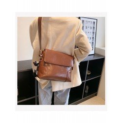Fashion New PU Pure Color Women's Shoulder Bags  Fashion New PU Pure Color Women's Shoulder Bags