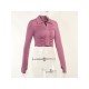  2024 Pure Color Long Sleeve Crop Top