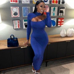 Stylish Cut Our Long Sleeve Maxi Dresses For Women