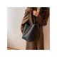  2024 PU Pure Color Large Capacity Women's Bags