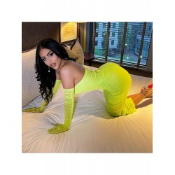 2024 Sexy See Through Backless Sleeveless Dress  2024 Sexy See Through Backless Sleeveless Dress