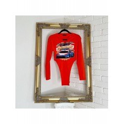 Women's Letter Printing Irregular Long Sleeve T-Shirt  Women's Letter Printing Irregular Long Sleeve T-Shirt