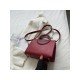  2024 Fashion PU Contrast Color Women's Satchels
