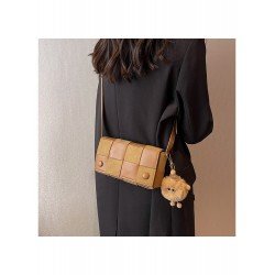 PU Contrast Color Ladies Shoulder Bags  PU Contrast Color Ladies Shoulder Bags