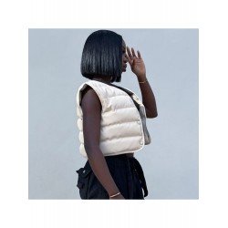 Ladies Solid Sleeveless Jacket Coat For Fall Ladies Solid Sleeveless Jacket Coat For Fall