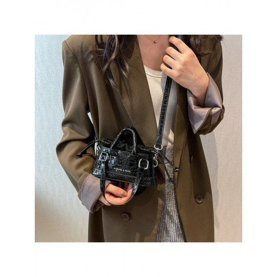  2024 Pure Color PU Shoulder Bag For Women