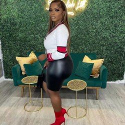 Contrast Color V Neck Sweater Cardigan Coats