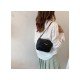 Casual Black Chain Shoulder Bags For Women