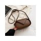  2024 PU Pure Color Shoulder Bag For Women