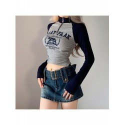 Raglan Sleeve Ruched Long Sleeve Crop Tops Raglan Sleeve Ruched Long Sleeve Crop Tops