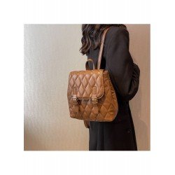 Rhombus Lattice School Backpack For Women Rhombus Lattice School Backpack For Women