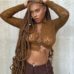 Seductive Tie Wrap Ladies Tops