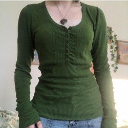 Patchwork Long Sleeve Fall Tops