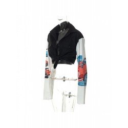 Fall Women Printed Black Blouse Fall Women Printed Black Blouse