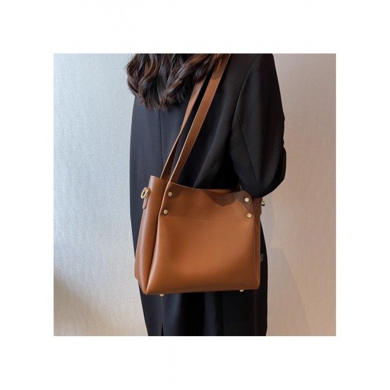  2024 PU Casual Large Capacity Tote Bags