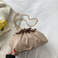 Stylish White Chain Shoulder Bags