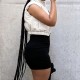  Fashion Pure Color Zipper Women's Sleeveless Jacket