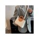  2024 Fashion PU Contrast Color Women's Satchels