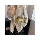  2024 Pure Color PU Shoulder Bag For Women