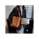  2024 PU Pure Color Large Capacity Women's Bags