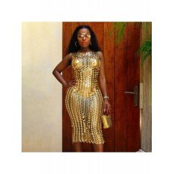 Sexy Pure Color Sleeveless Women's Dress  Sexy Pure Color Sleeveless Women's Dress