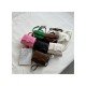  Stone Pattern Pure Color Black Chain Shoulder Bags