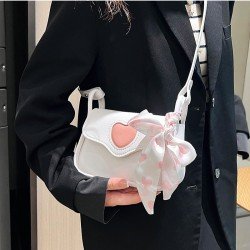  Fashion Trend Heart Women's Shoulder Cross-body Bag