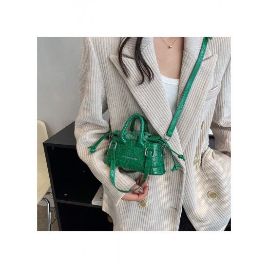  2024 Pure Color PU Shoulder Bag For Women