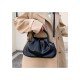  PU Pure Color Messenger Bag For Women