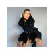 Women's Winter New Pu Leather Long Sleeve Coat