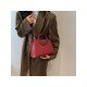 2024 Fashion PU Contrast Color Women's Satchels