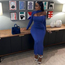 Stylish Cut Our Long Sleeve Maxi Dresses For Women