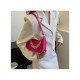  2024 New PU Pure Color Causal Underarm Bag