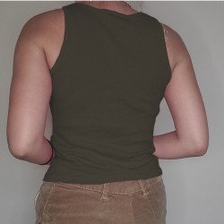 Street Summer Printed Cropped Tank Tops