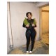  Pure Color Zipper Sleeveless Short Jacket Coats