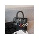  2024 PU Pure Color Chain Shoulder Bags