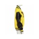  2024 Fashion Contrast Color Letter Printing Jacket