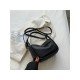  2024 PU Pure Color Shoulder Bag For Women