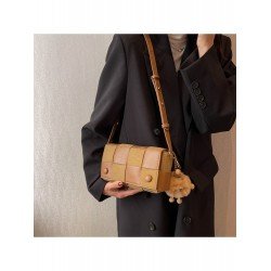 PU Contrast Color Ladies Shoulder Bags  PU Contrast Color Ladies Shoulder Bags