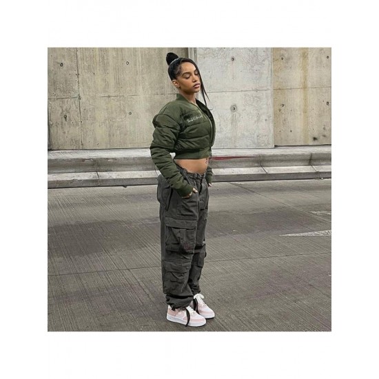  Casual Embroidery Zipper Women's Short Jacket