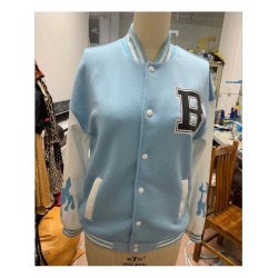 Fashion Casual Flame Printing Women's Baseball Jacket  Fashion Casual Flame Printing Women's Baseball Jacket