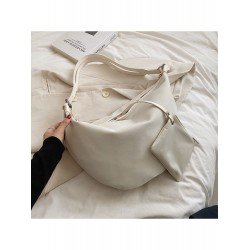 PU Pure Color Casual Women's Shoulder Bags  PU Pure Color Casual Women's Shoulder Bags