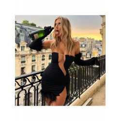 2024 Sexy Patchwork Backless Women's Sleeveless Dress  2024 Sexy Patchwork Backless Women's Sleeveless Dress