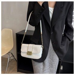  Stone Pattern Solid Fashion Shoulder Bags