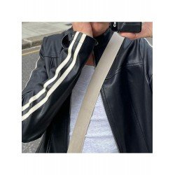 Black Leather Stand Collar Women Jacket Coats Black Leather Stand Collar Women Jacket Coats