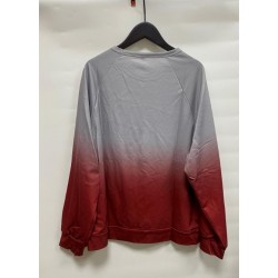 Halloween Skull Pumpkin Graphic Gradient Color Sweatshirts Halloween Skull Pumpkin Graphic Gradient Color Sweatshirts