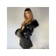  Women's Winter New Pu Leather Long Sleeve Coat