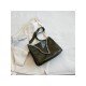  2024 PU Chain Large Capacity Tote Bag