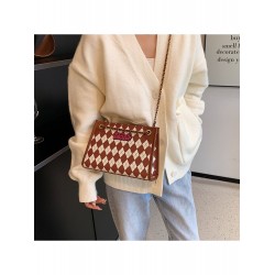 2024 PU Rhombus Lattice Women's Bag  2024 PU Rhombus Lattice Women's Bag