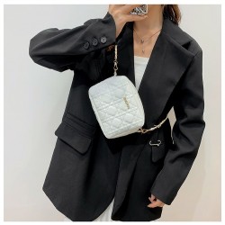 Casual Black Chain Shoulder Bags For Women